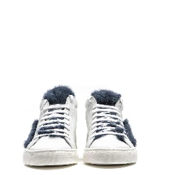 White Leather Women Sneaker
