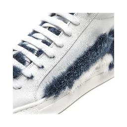 White Leather Women Sneaker