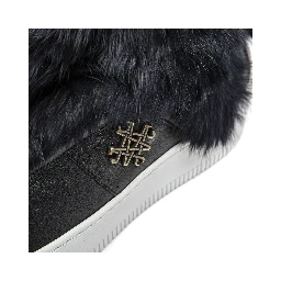 Blue Cotton Women Sneaker