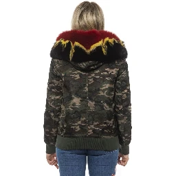 Army Polyamide Women Bomber Jacket