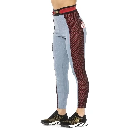Light Blue Cotton Women Leggings