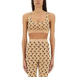 "MOON" SPORTS BRA TOP