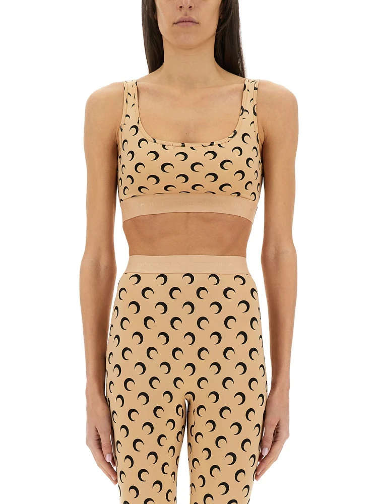 "MOON" SPORTS BRA TOP