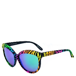 Multicolor Acetate Sunglasses