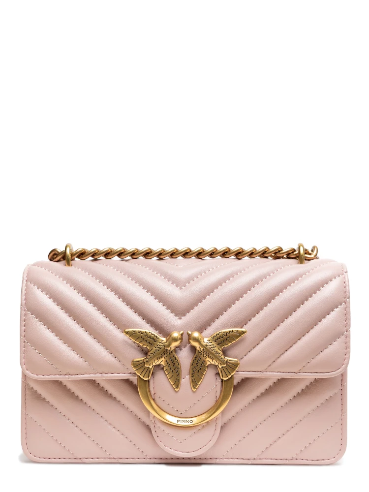 Powder Pink Love One Mini Shoulder Bag