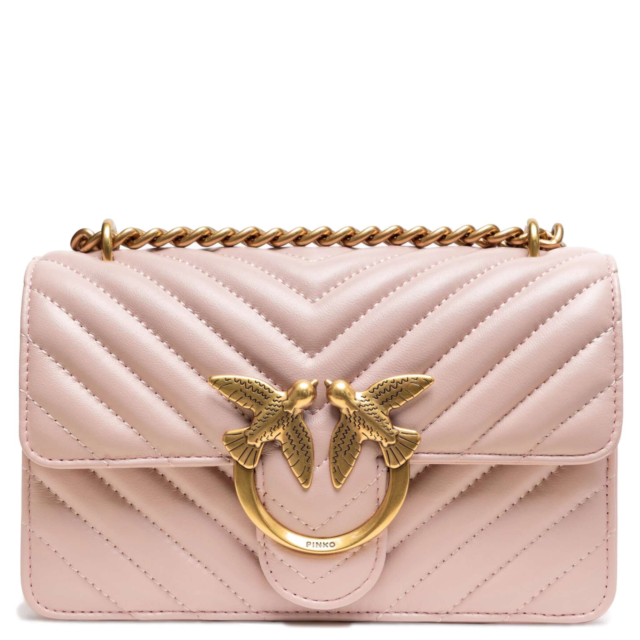 Powder Pink Love One Mini Shoulder Bag