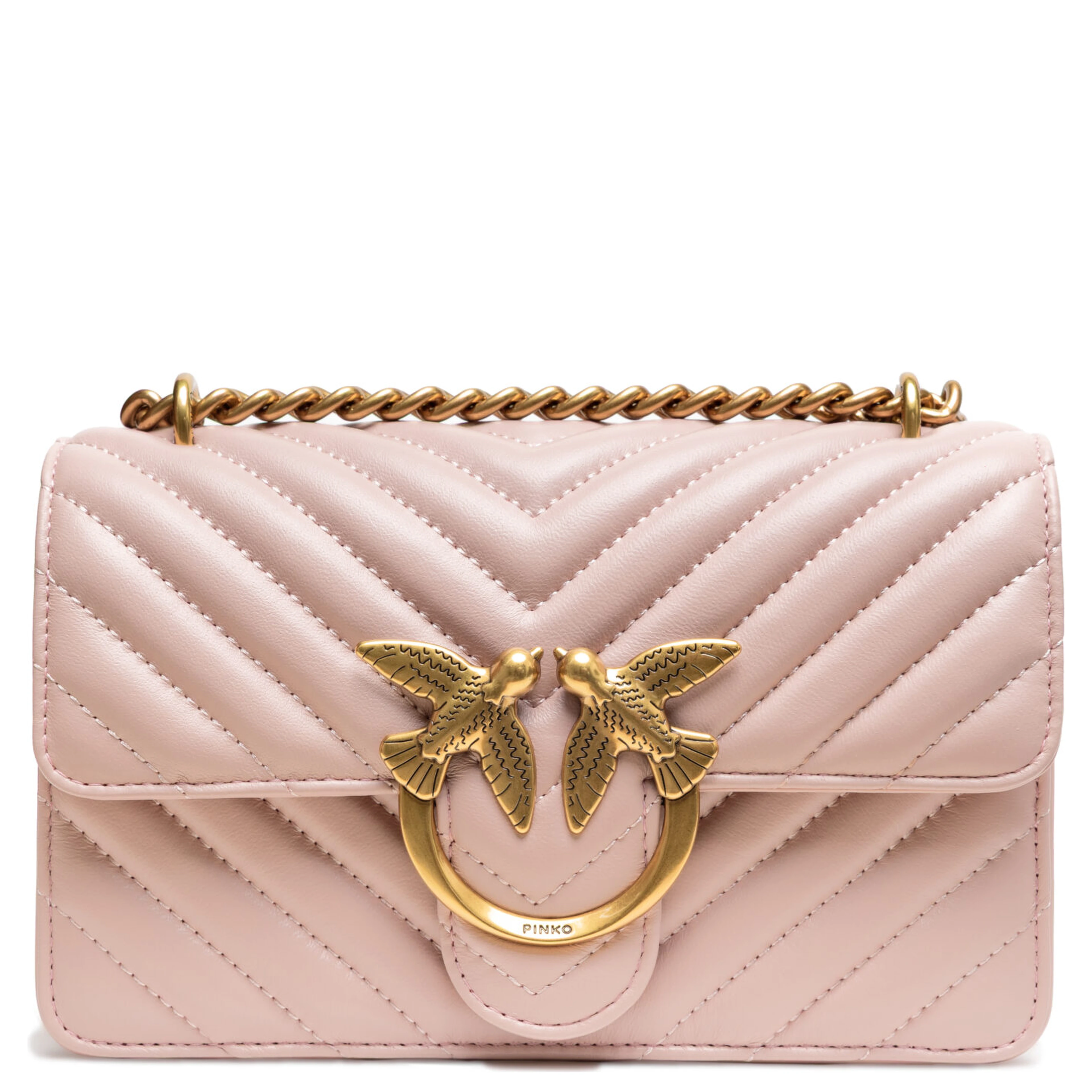 Powder Pink Love One Mini Shoulder Bag
