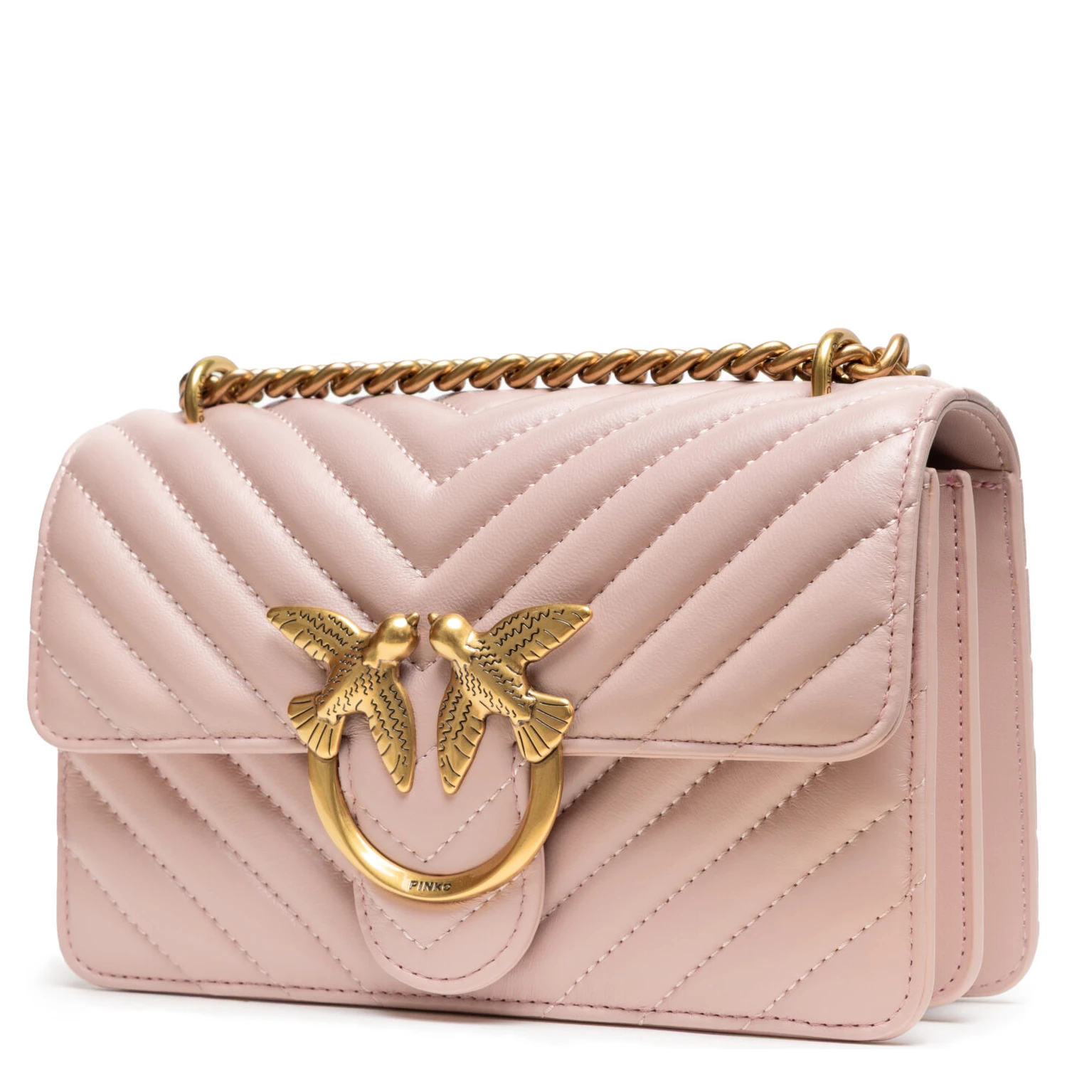 Powder Pink Love One Mini Shoulder Bag