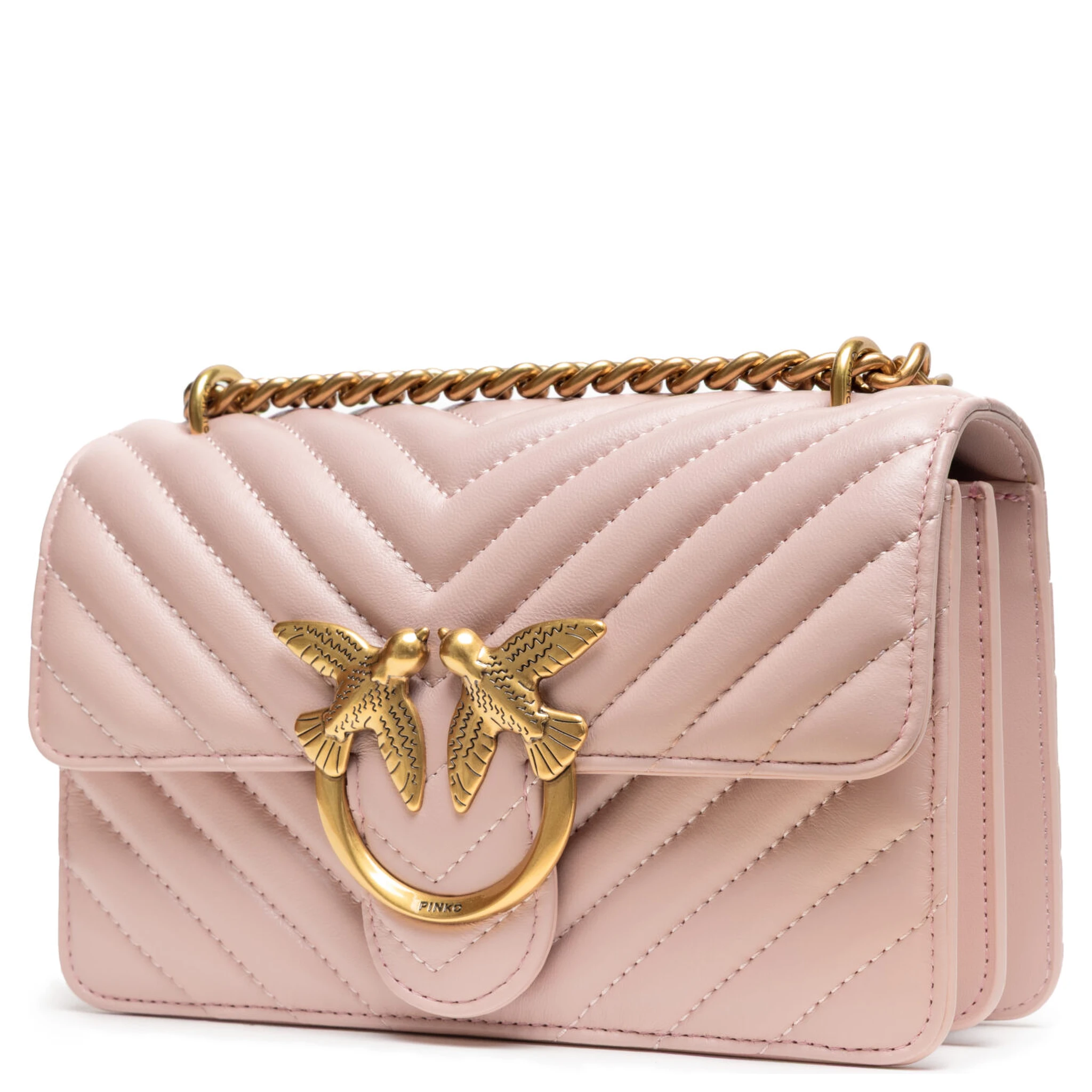 Powder Pink Love One Mini Shoulder Bag