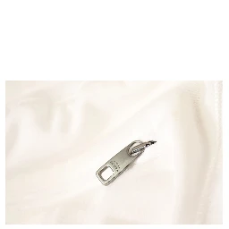 White Cotton Logo Patch Sweatpants Jogging Pants