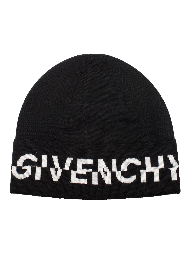 Black Wool Beanie