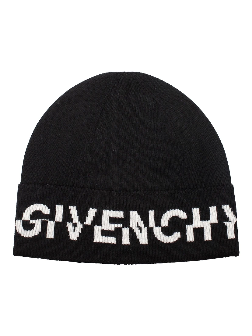 Black Wool Beanie