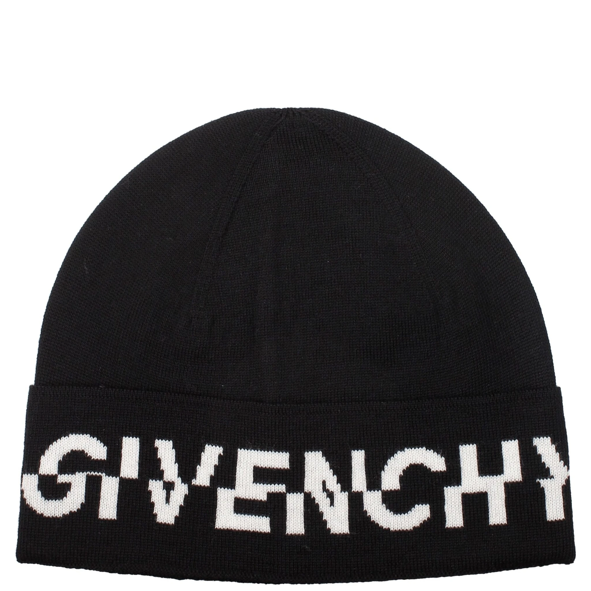 Black Wool Beanie