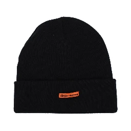 Black Wool Beanie