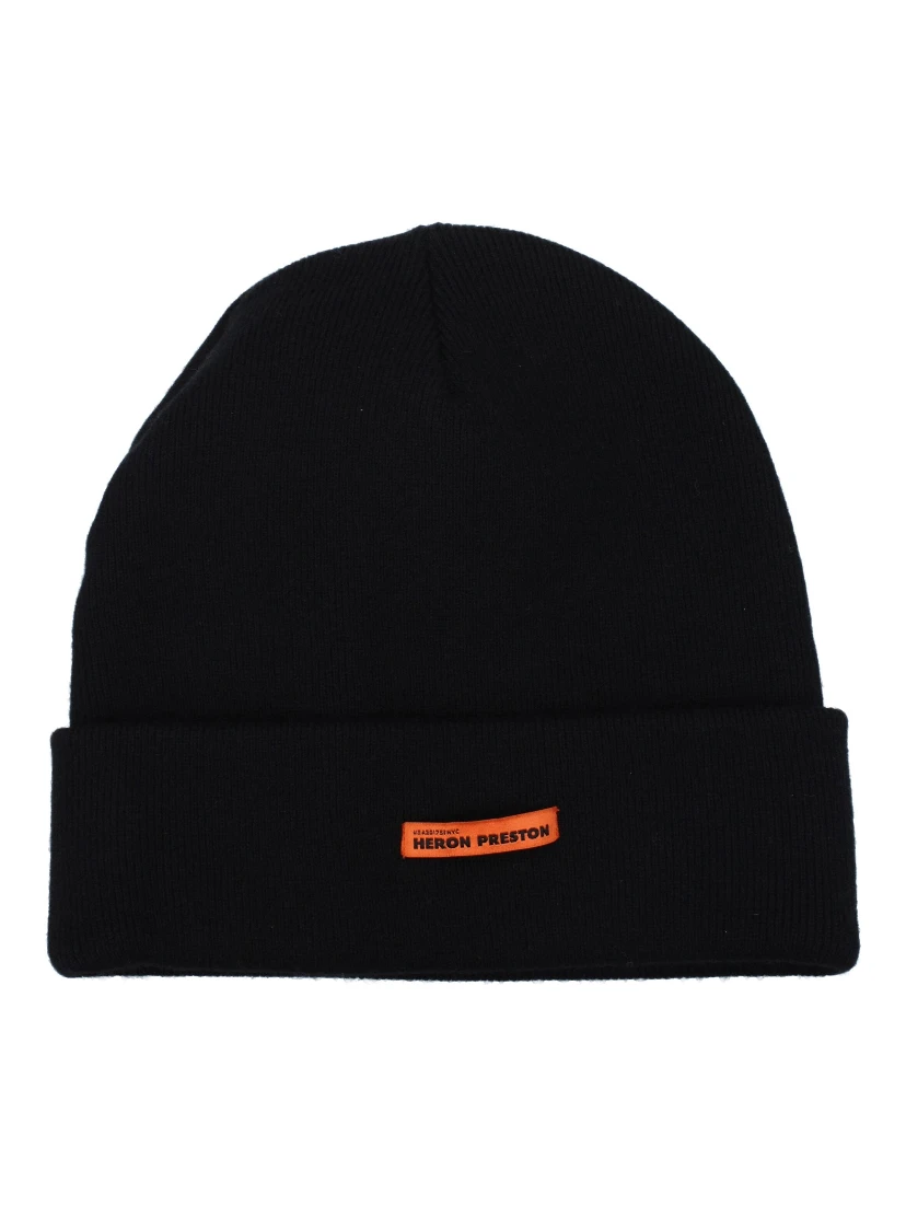 Black Wool Beanie