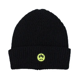 Black Wool Beanie
