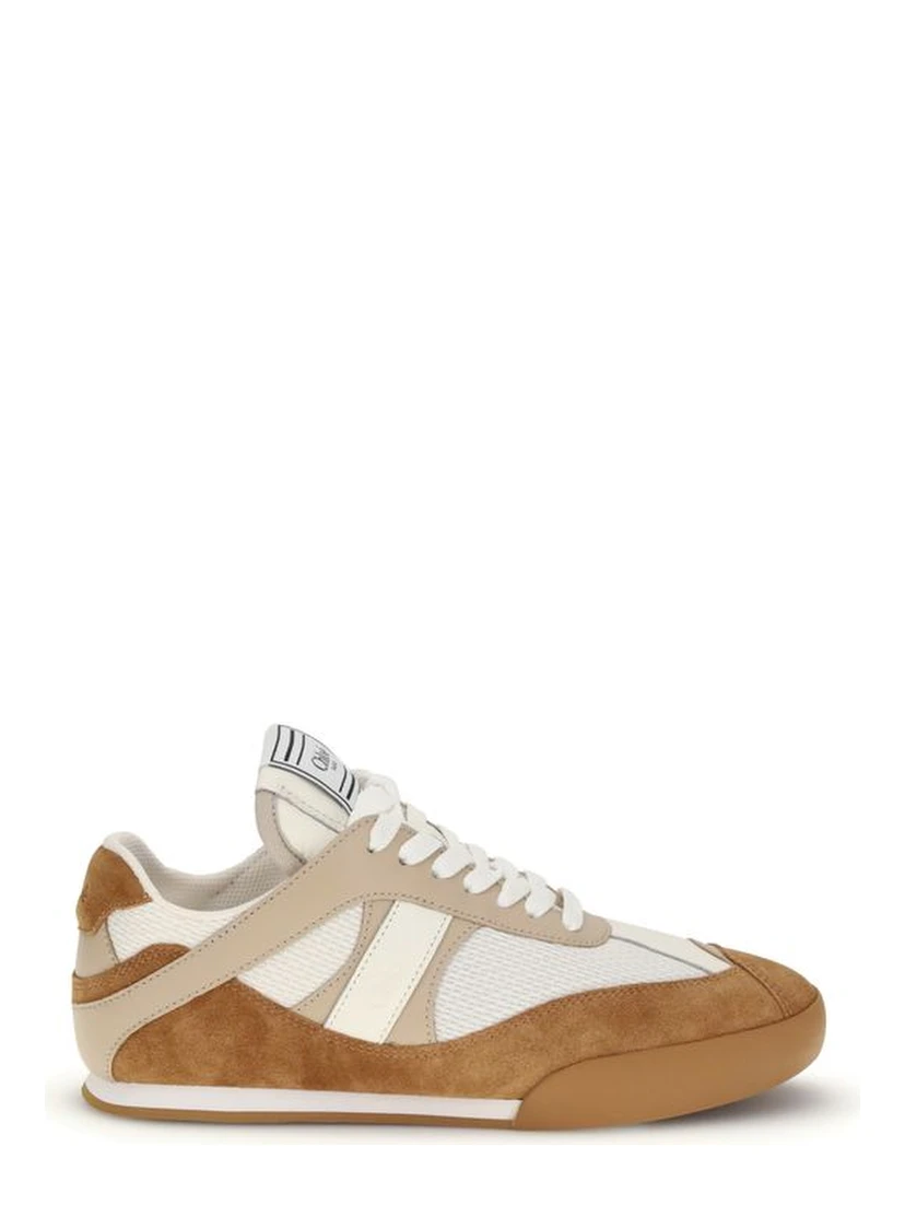 Brown Calf Leather Bos Taurus Athletic Sneakers