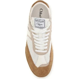 Brown Calf Leather Bos Taurus Athletic Sneakers