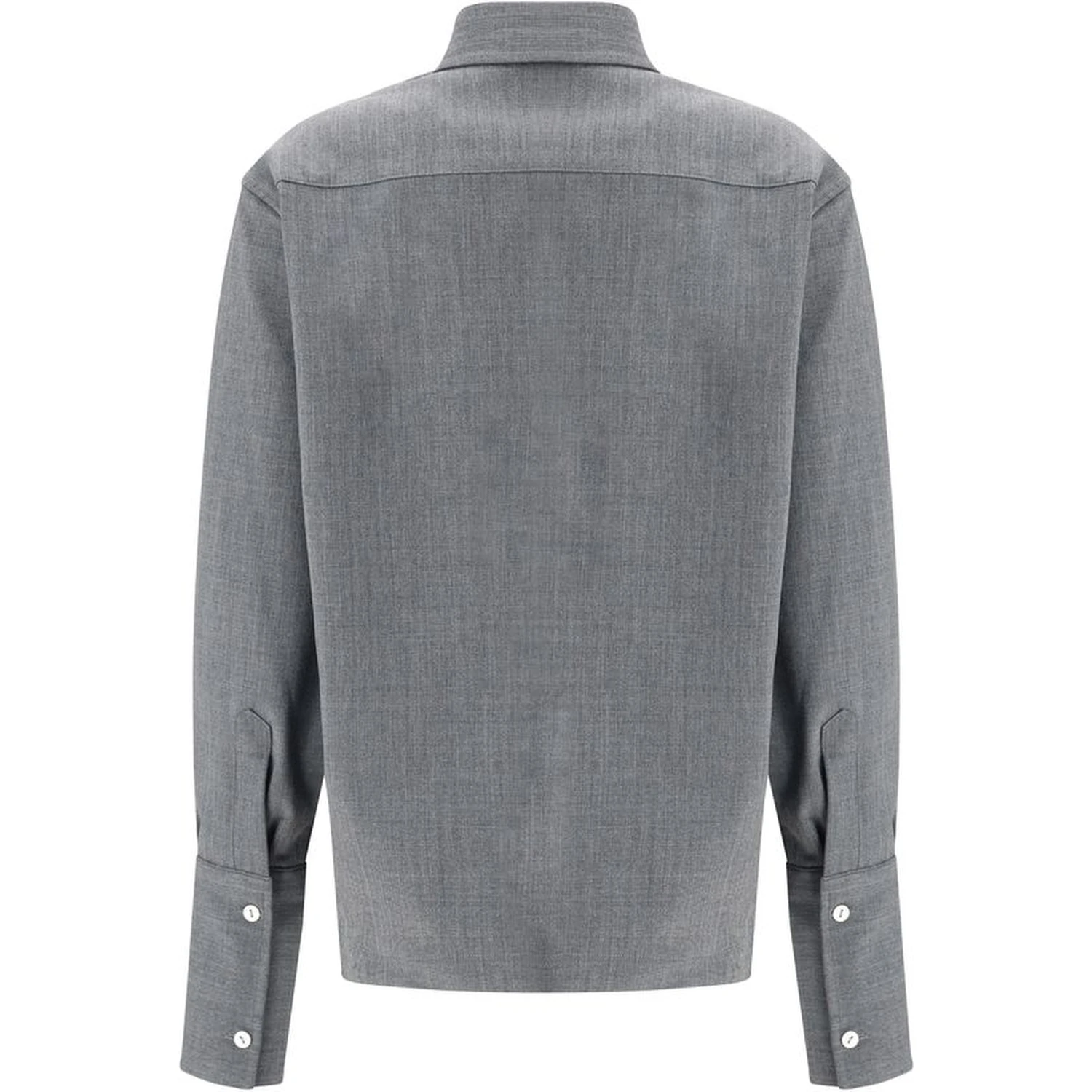 Gray Denim Shirt