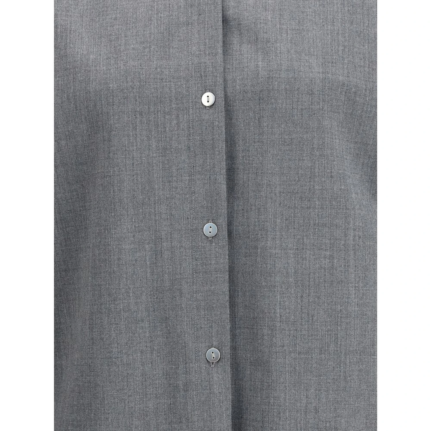 Gray Denim Shirt