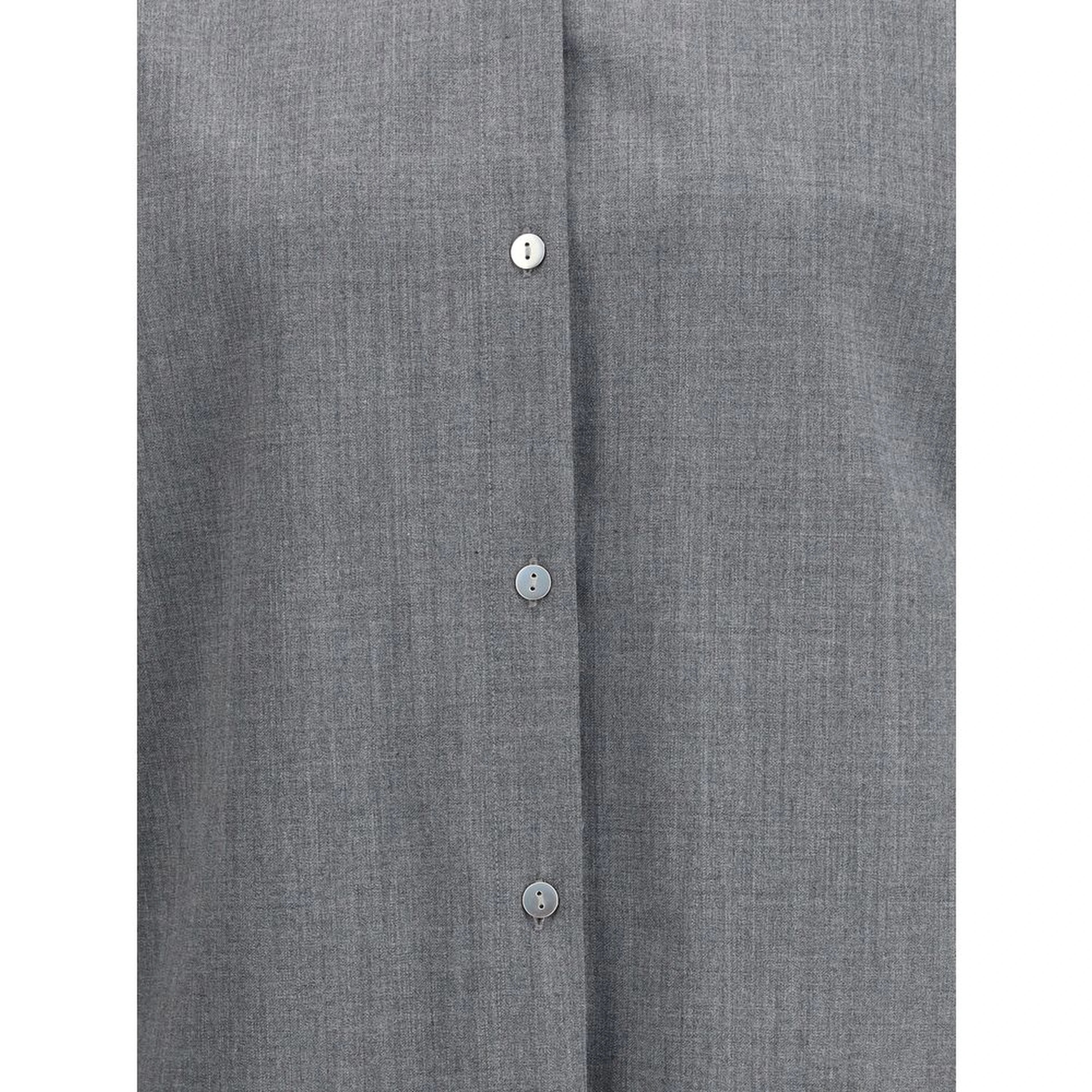 Gray Denim Shirt