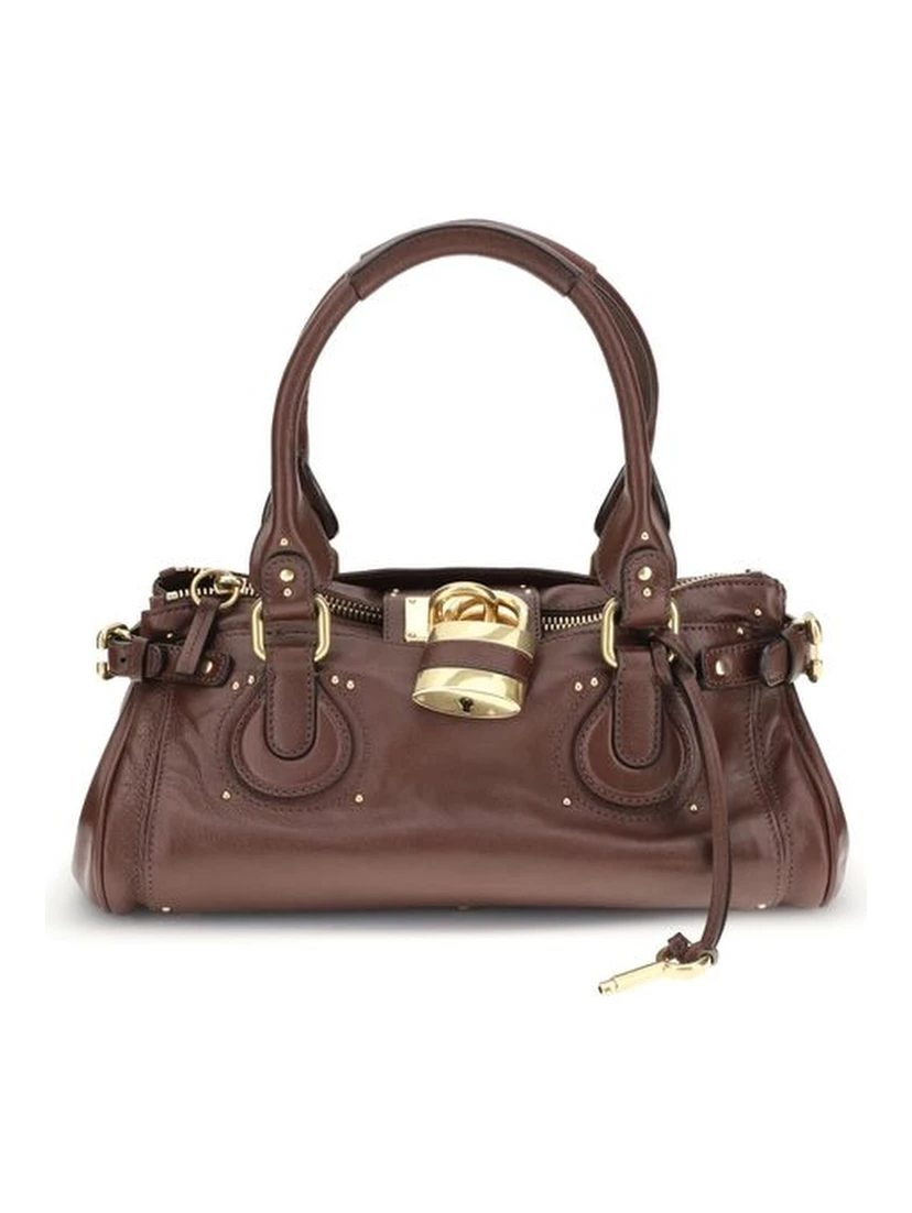 Bordeaux Buffalo Leather Shoulder Bag
