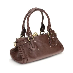Bordeaux Buffalo Leather Shoulder Bag