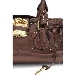Bordeaux Buffalo Leather Shoulder Bag