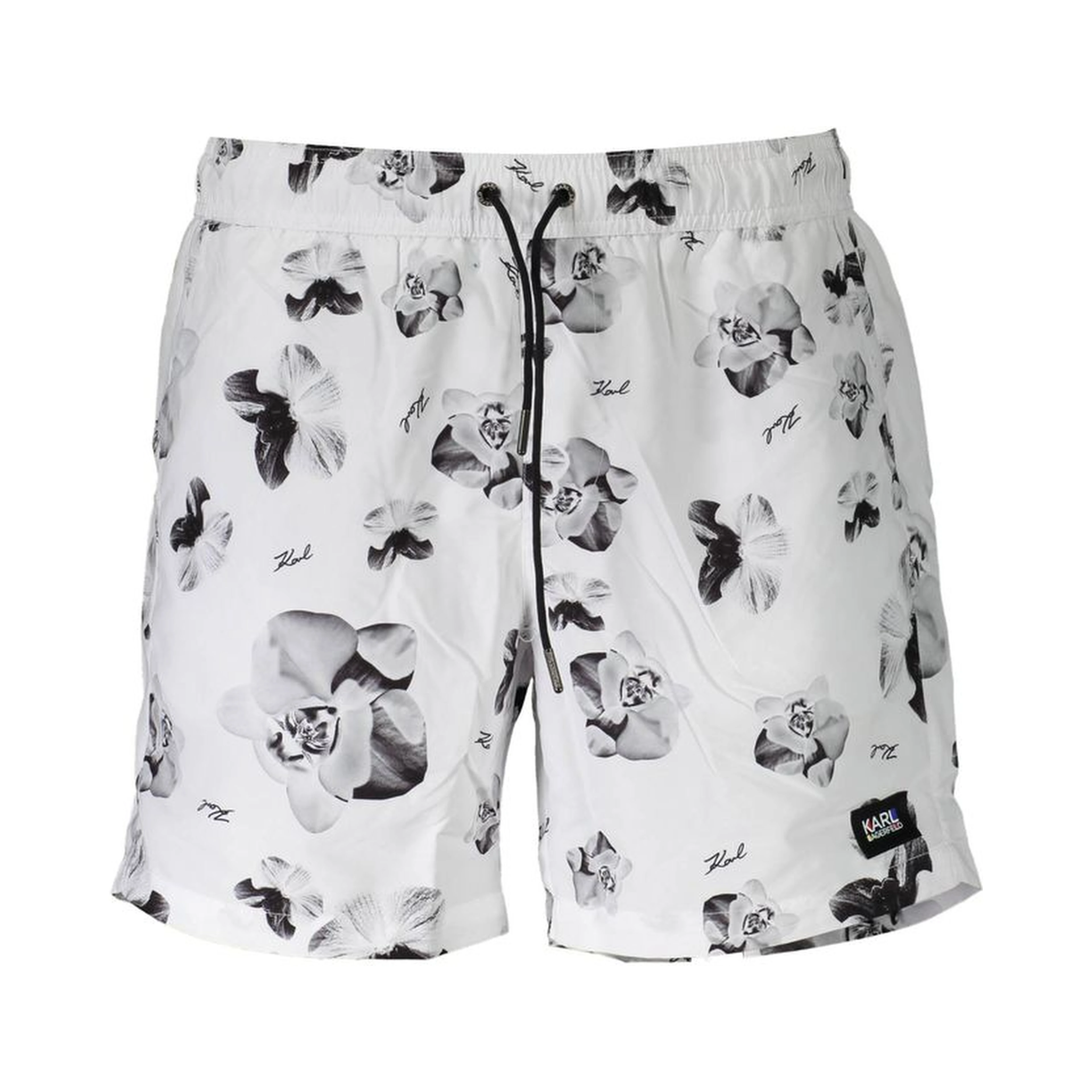 White Polyester Swimwear