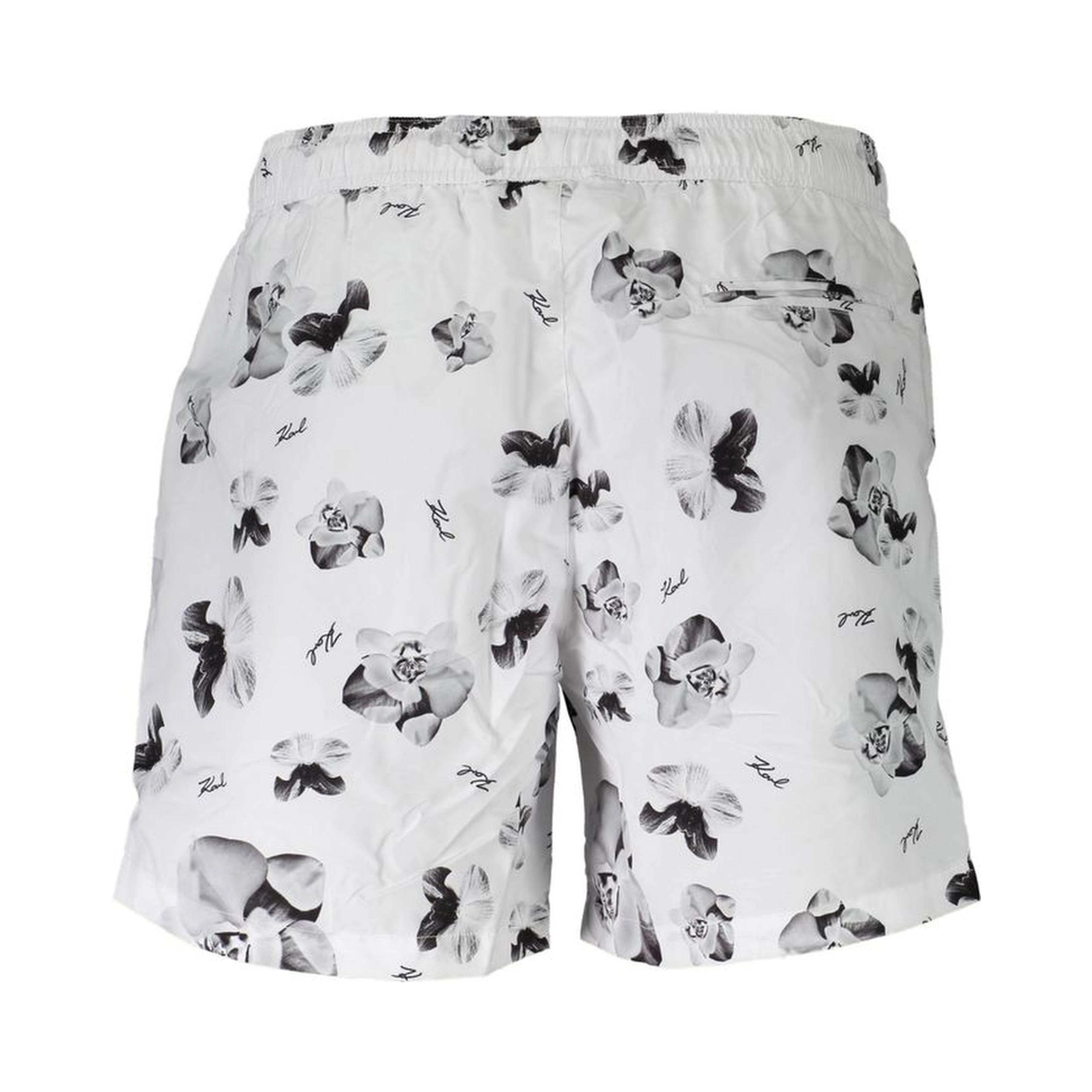 White Polyester Swimwear