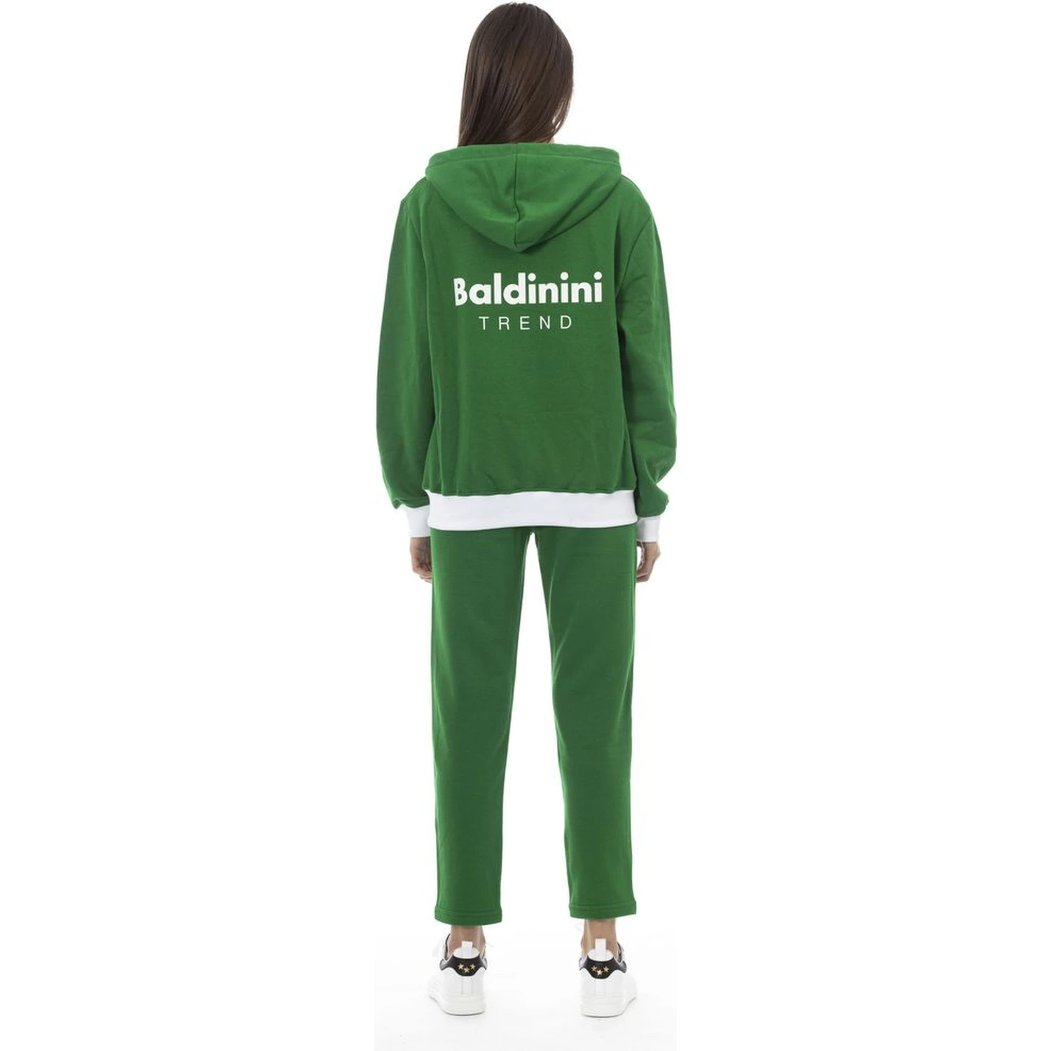 Green Cotton Women Sweater