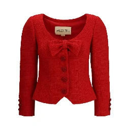Red Fleece Wool Clothing