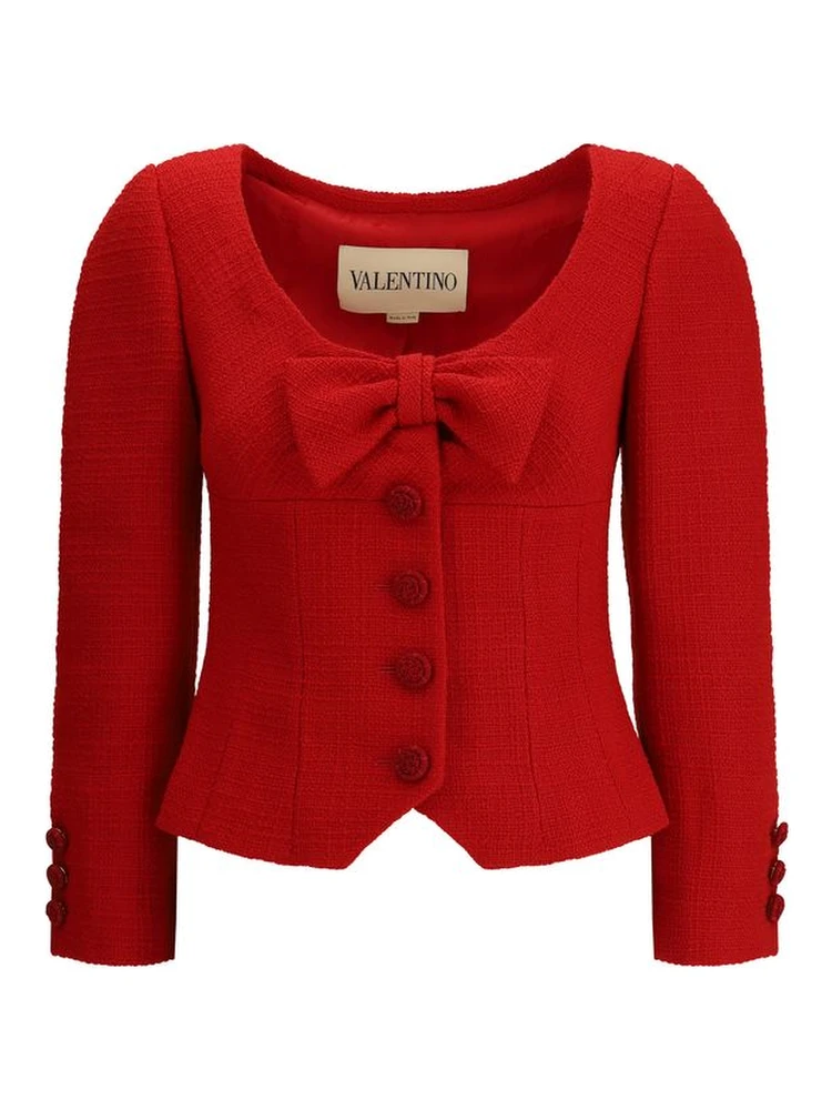 Red Fleece Wool Clothing