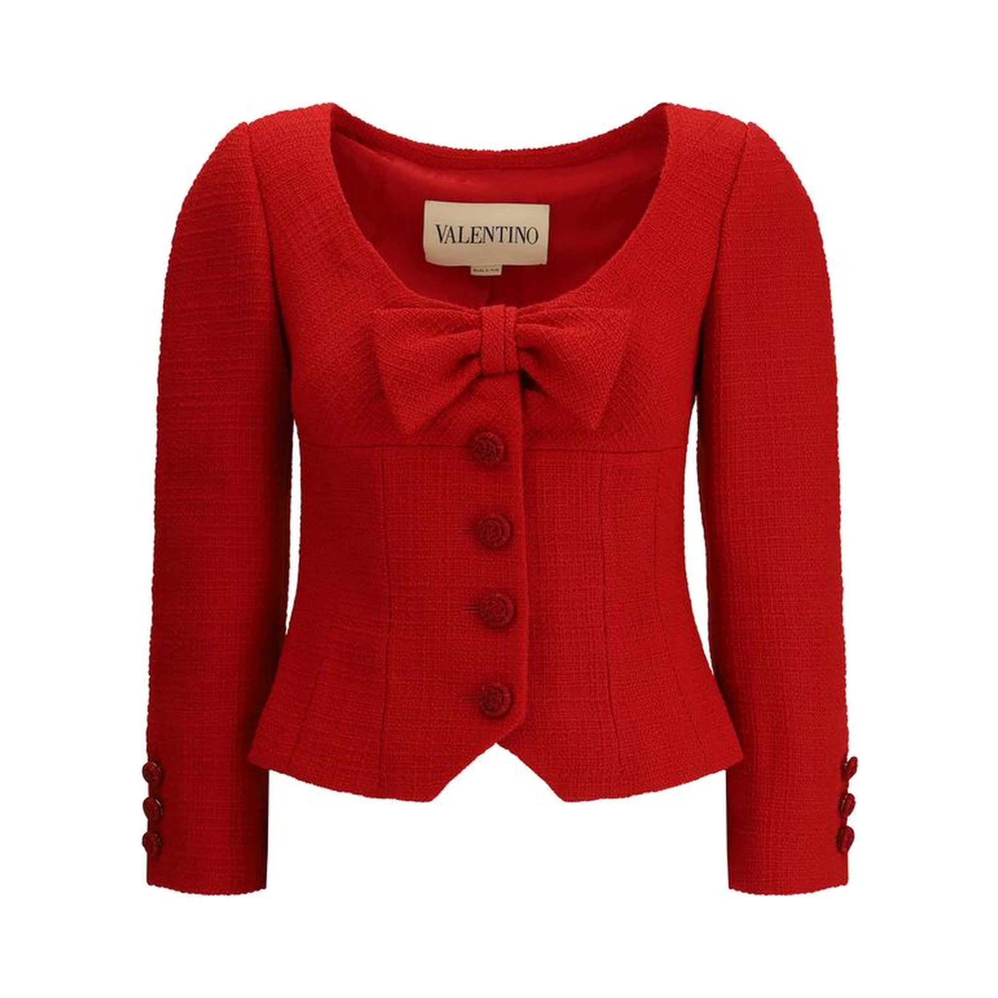 Red Fleece Wool Clothing