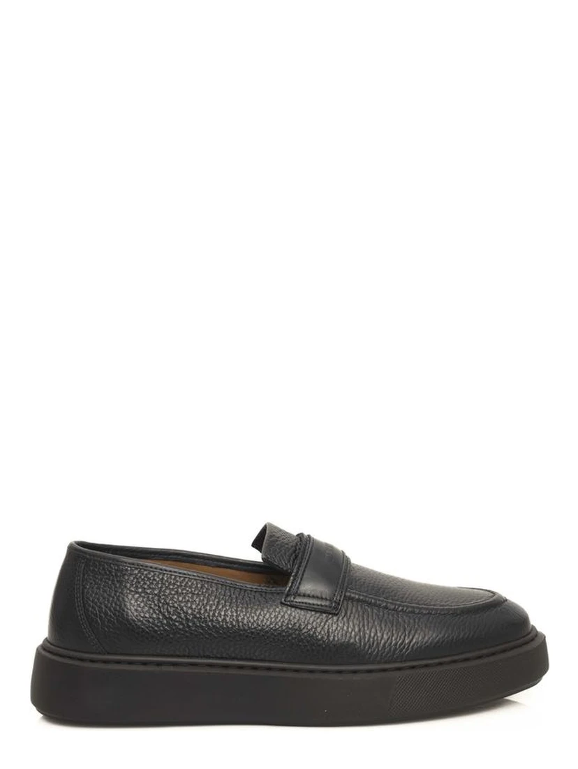 Blue Cowhide Men's Loafer