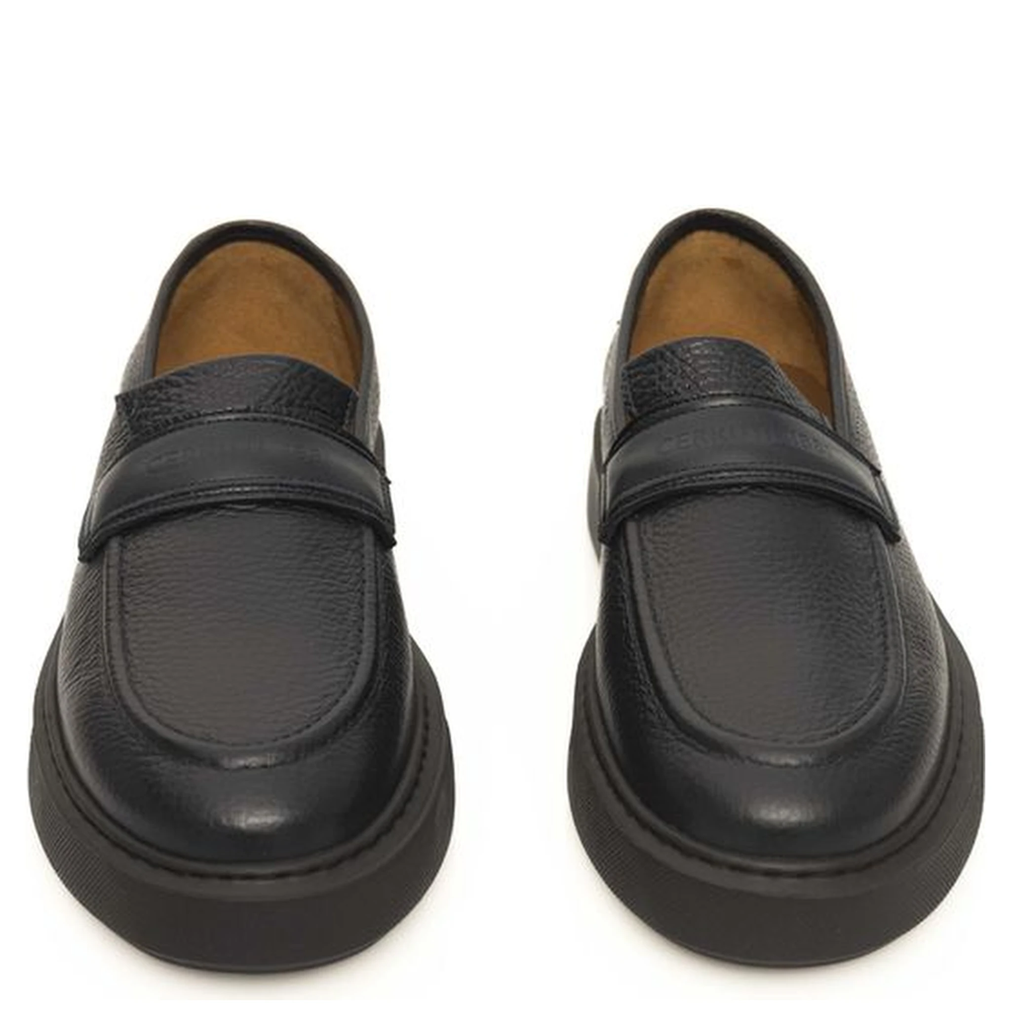 Blue Cowhide Men's Loafer