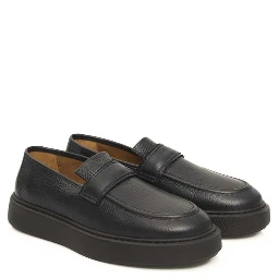 Blue Cowhide Men's Loafer