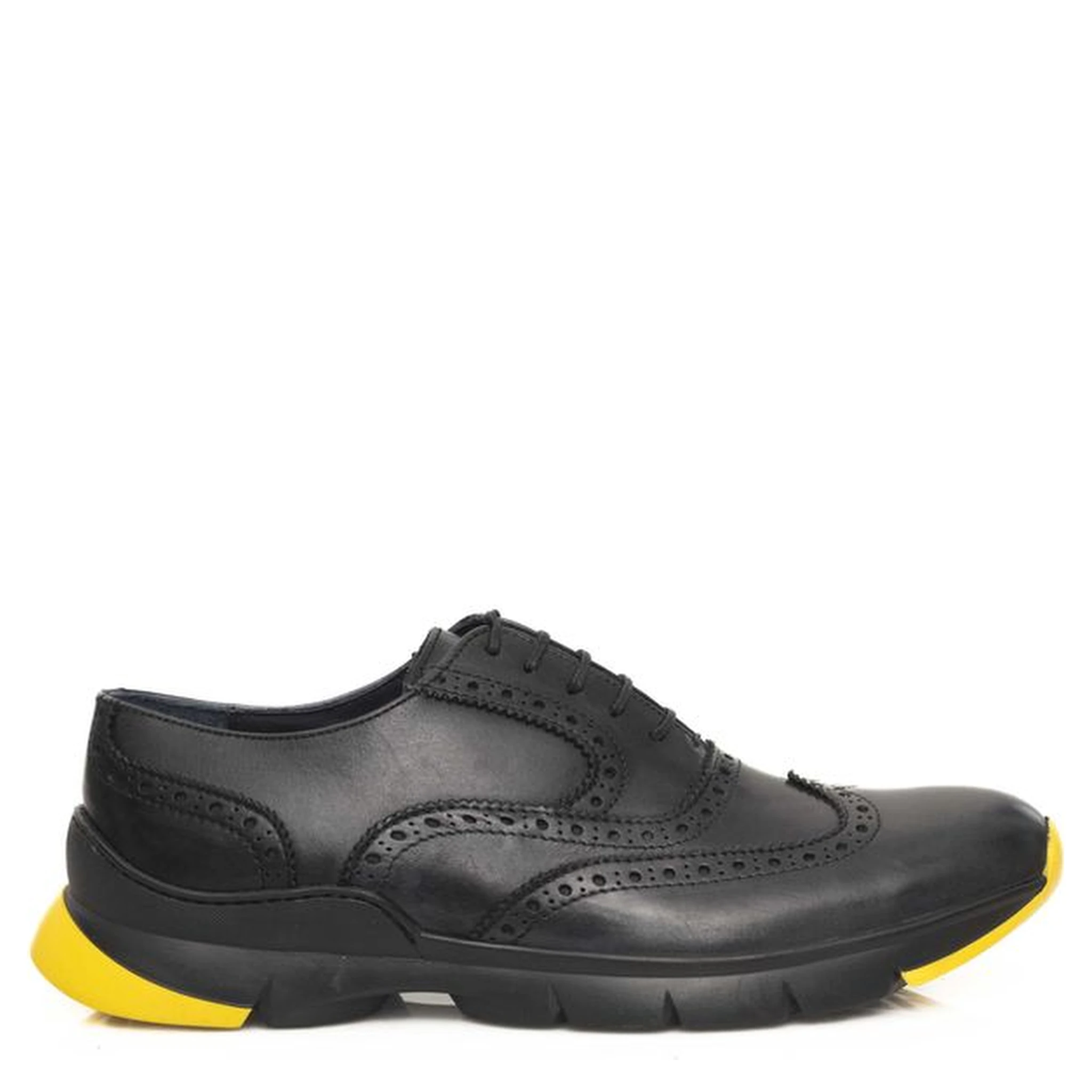 Gray Cowhide Men's Oxford Shoe