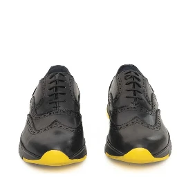 Gray Cowhide Men's Oxford Shoe