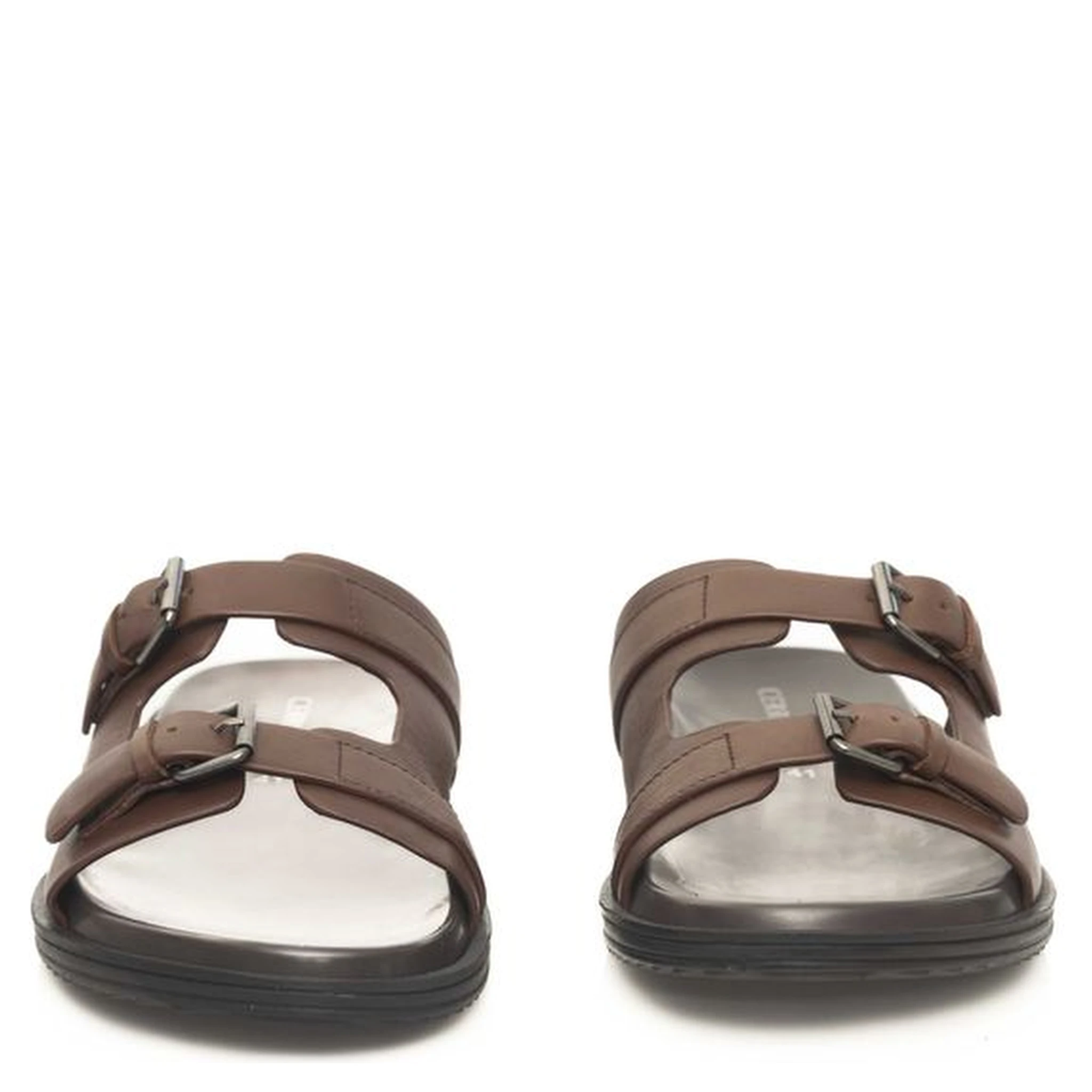 Brown Cowhide Men Sandal