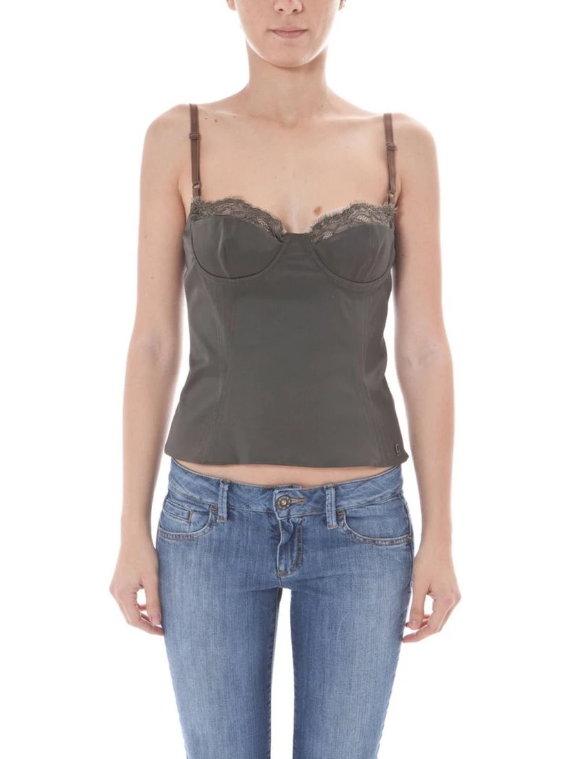 Green Elastane Shirt