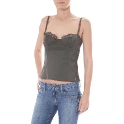 Green Elastane Shirt