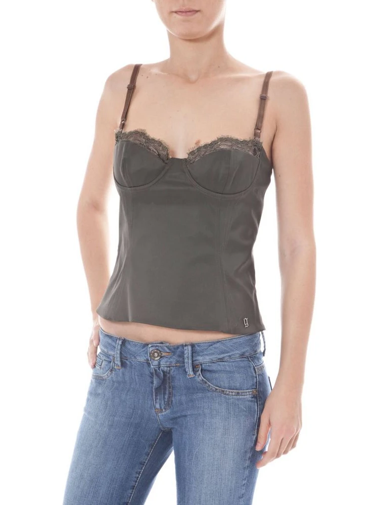 Green Elastane Shirt alternative