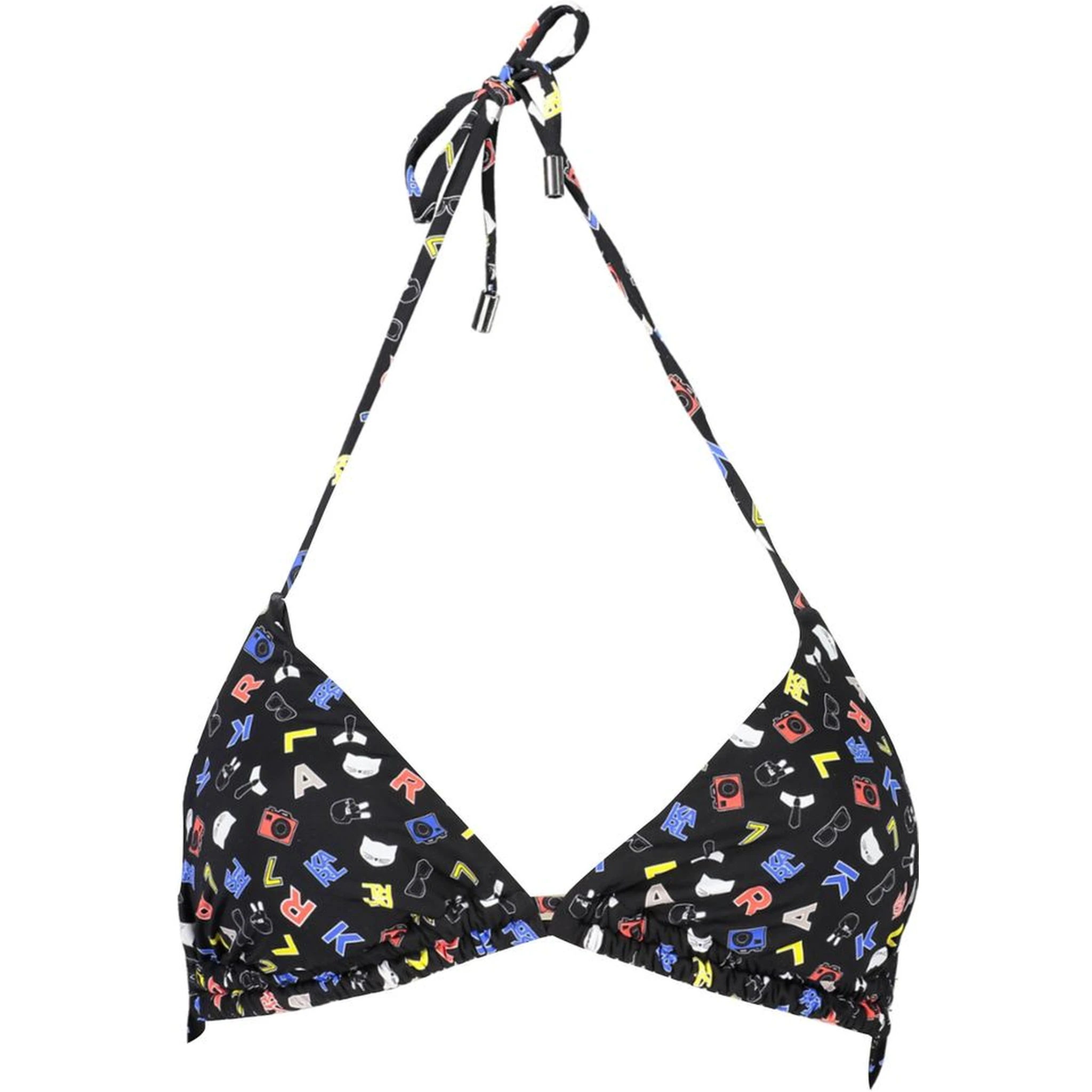 Black Elastane Swimwear
