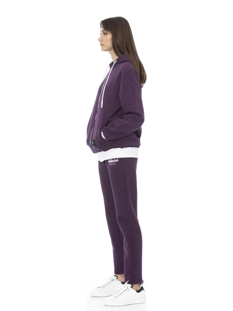 Purple Cotton Women Sweater alternative