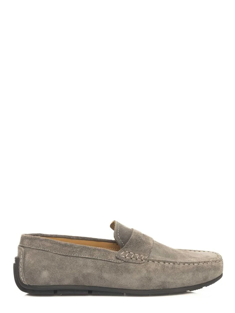 Gray Cowhide Men's Loafer