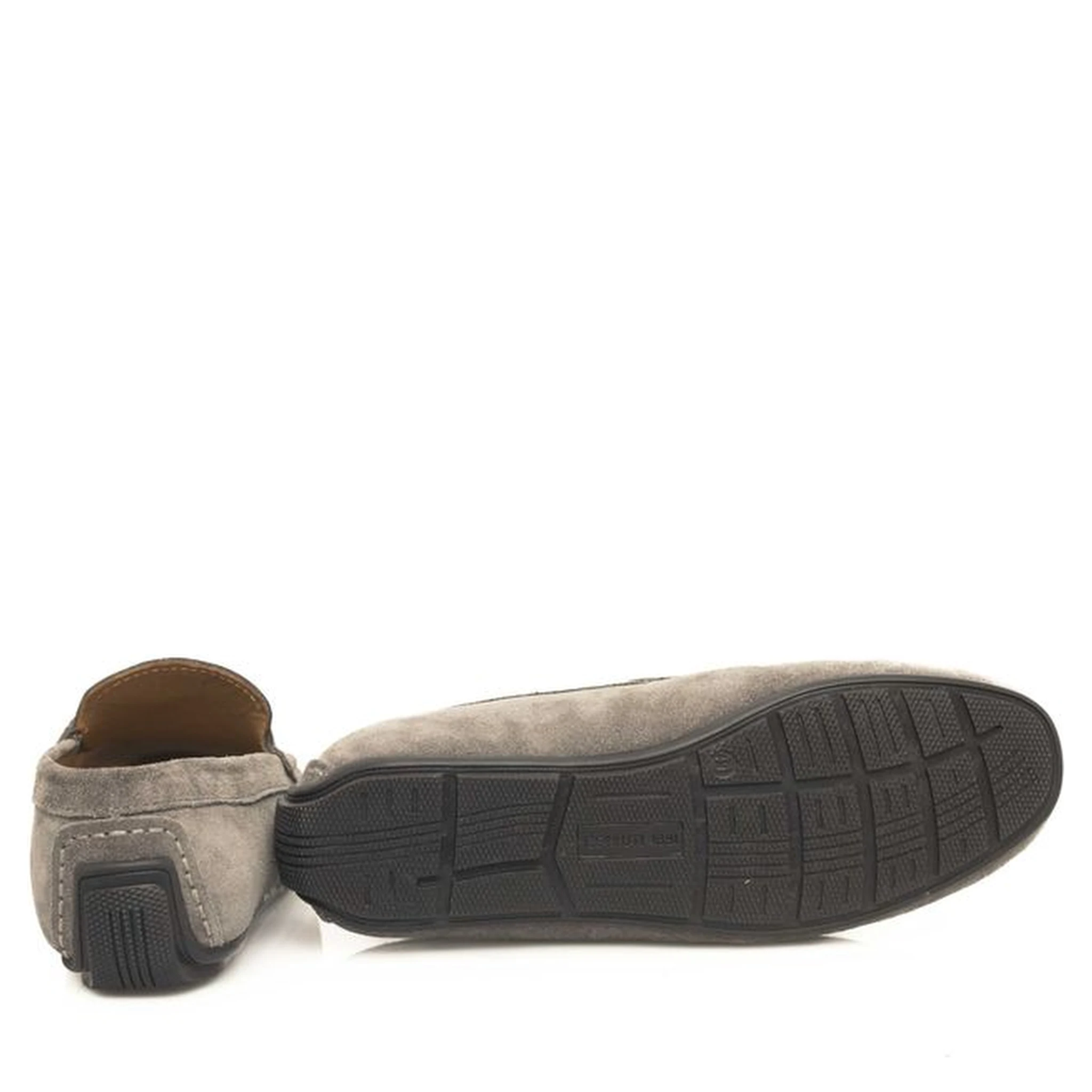 Gray Cowhide Men's Loafer
