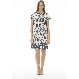 White Cotton Women Dress