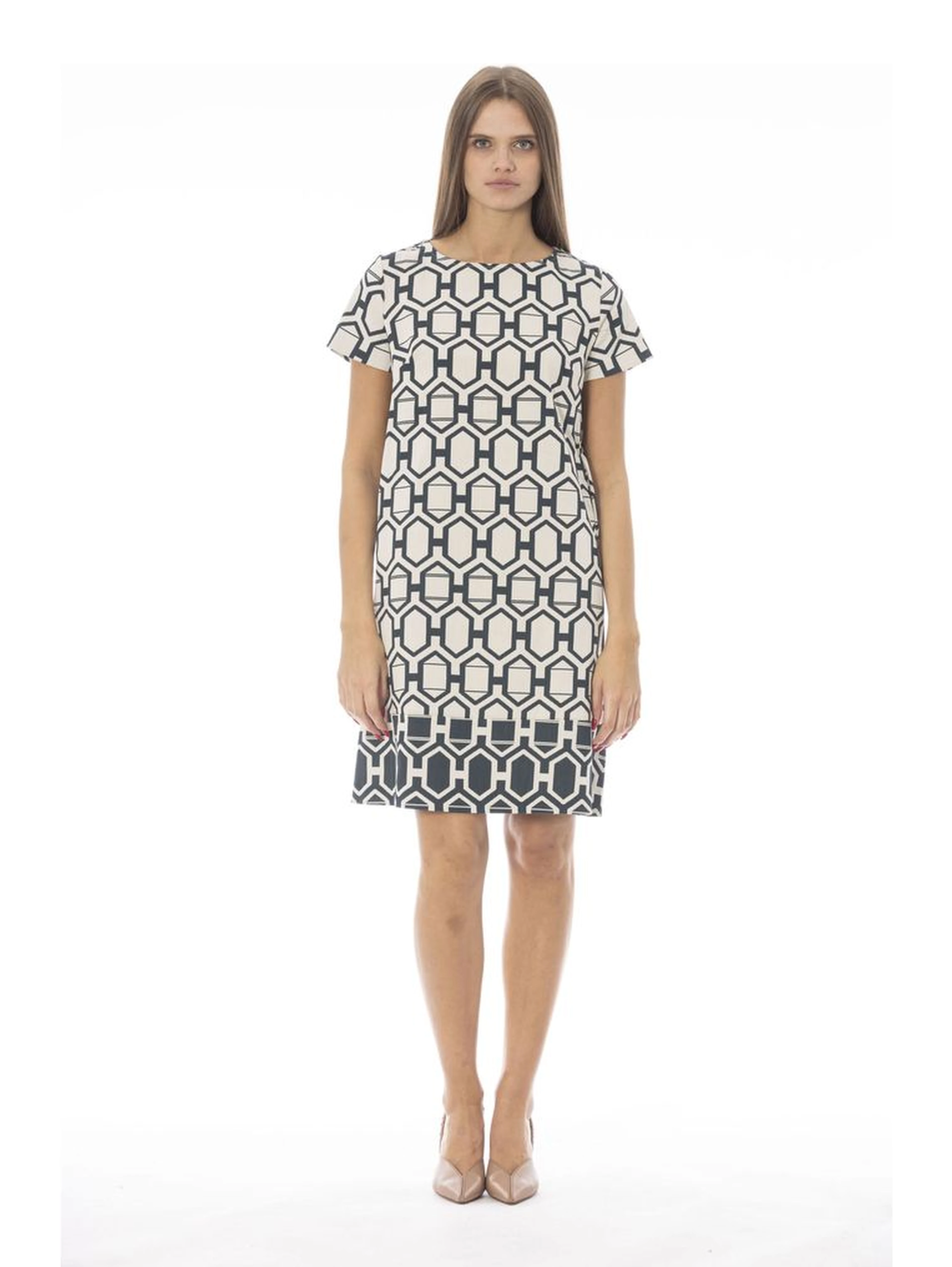 White Cotton Women Dress