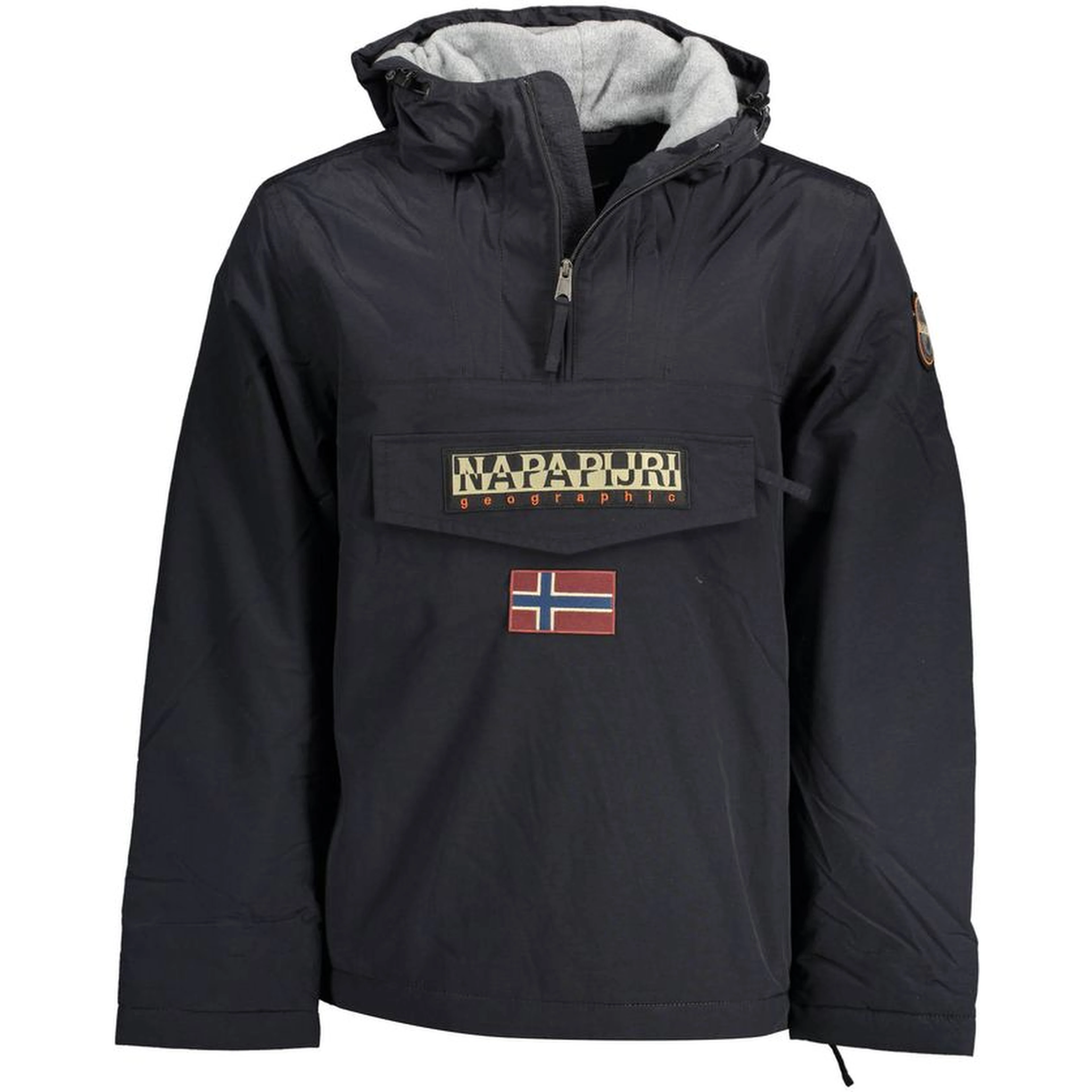 Black Polyamide Men's Jacket